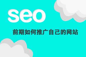 seo优化前期应该如何推广自己的网站呢？