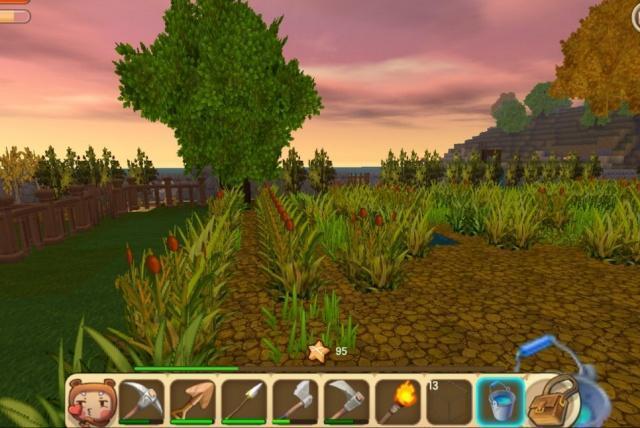 迷你世界：玩家研究小麦收割新技巧，萌新种植都不费力