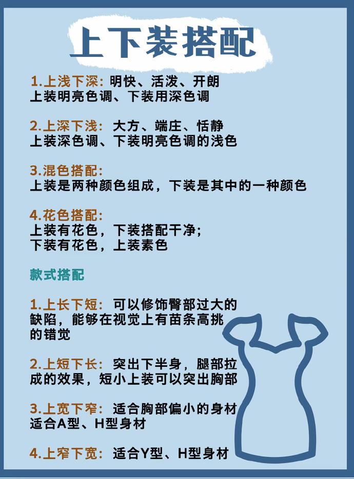 过来人经验：服装搭配方法避坑指南