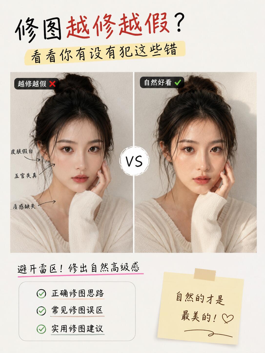 修图教程注意事项常见误区，90%的人都做错了