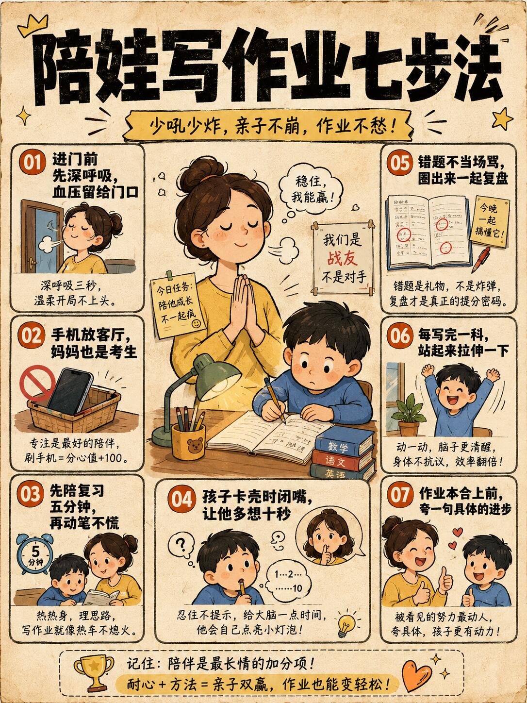 每天坚持亲子教育技巧，一周后变化惊人
