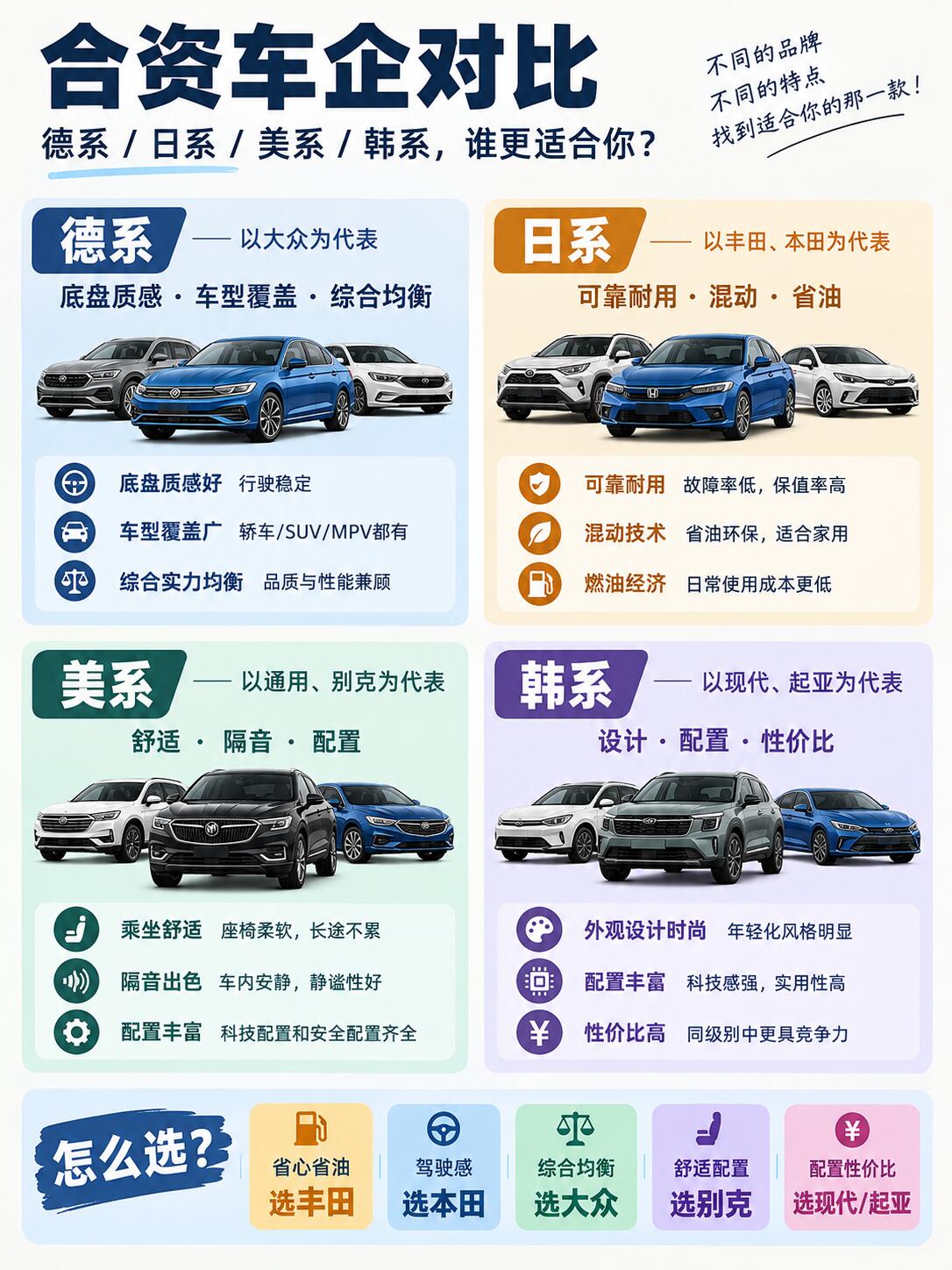 深度对比：本田汽车到底选谁？