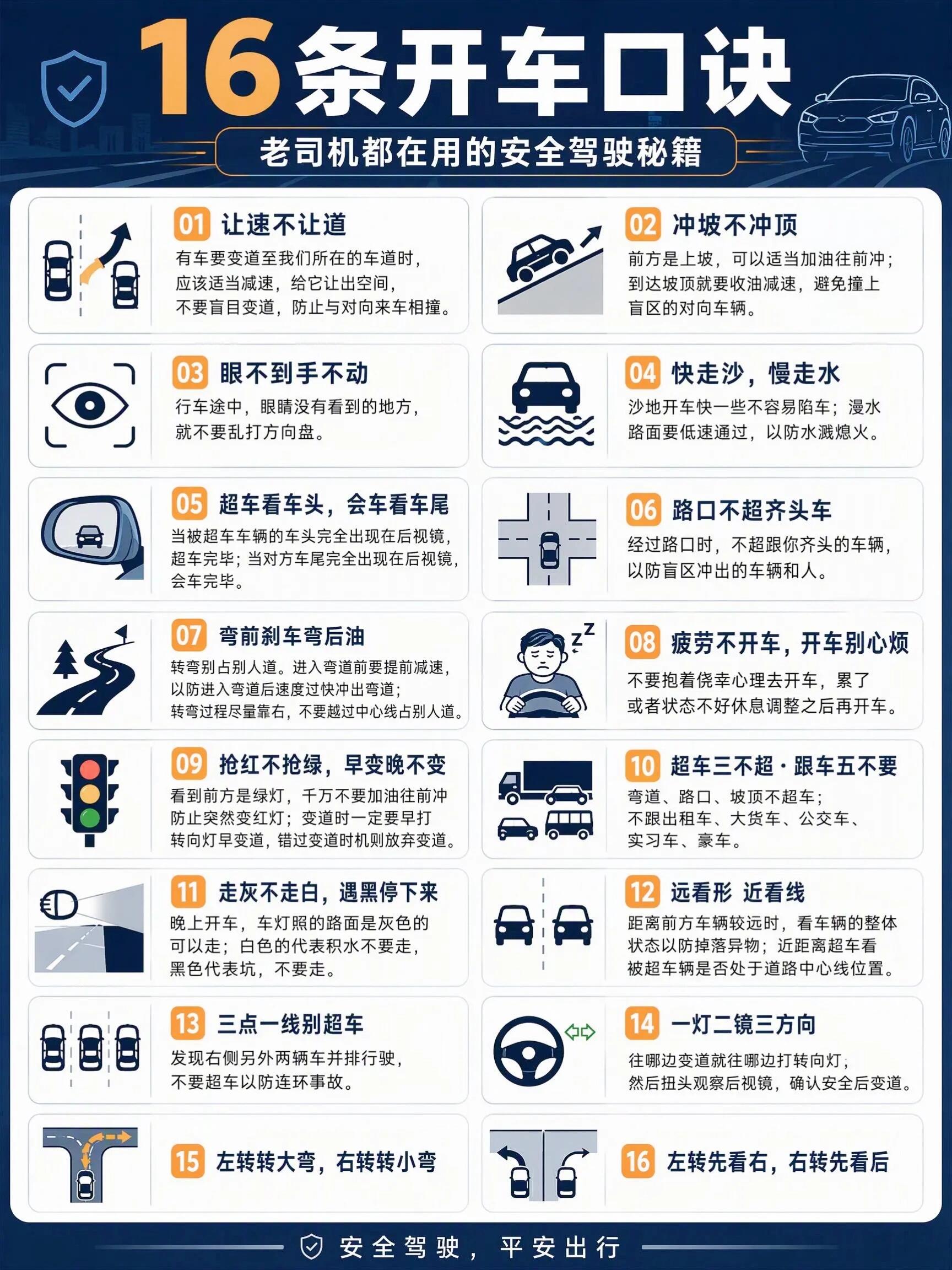 很多人不知道的驾驶技巧正确做法秘诀