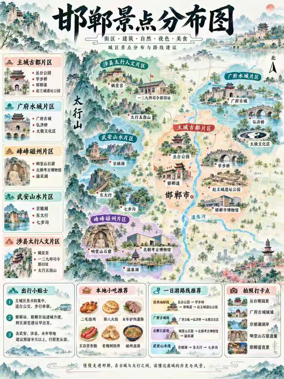 藏在邯郸的邯郸景点地址宝藏地