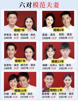 关于明星结婚访谈那些你不知道的事